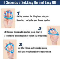 Hand Grip Strengthener Set (6 Pieces)-Hand grip amplifier-State of Style