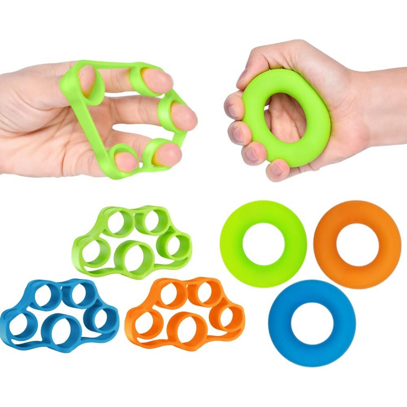 Hand Grip Strengthener Set (6 Pieces)-Hand grip amplifier-State of Style