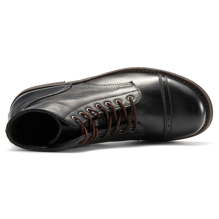 Handcrafted Leather Boots Ivan – Classic & Durable Design-Brown-6.0-State of Style