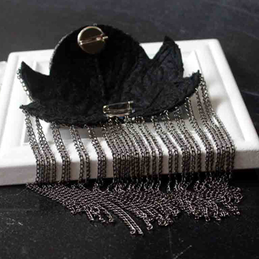 Handcrafted Rhinestone Shoulder Necklace | Fashion Tassel Accessory-Luxury Gold-State of Style