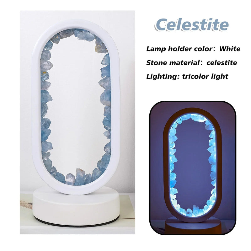 Handmade Amethyst Lamp - Serenith-Amethyst Raw Black-State of Style