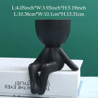 Handmade Ceramic Succulent Planter with Drainage Hole - TerraCotta-02-State of Style