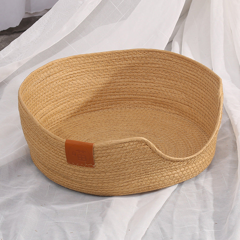 Handmade Comfortable Cat Bed - LuxeSnooze-S-Basket-State of Style
