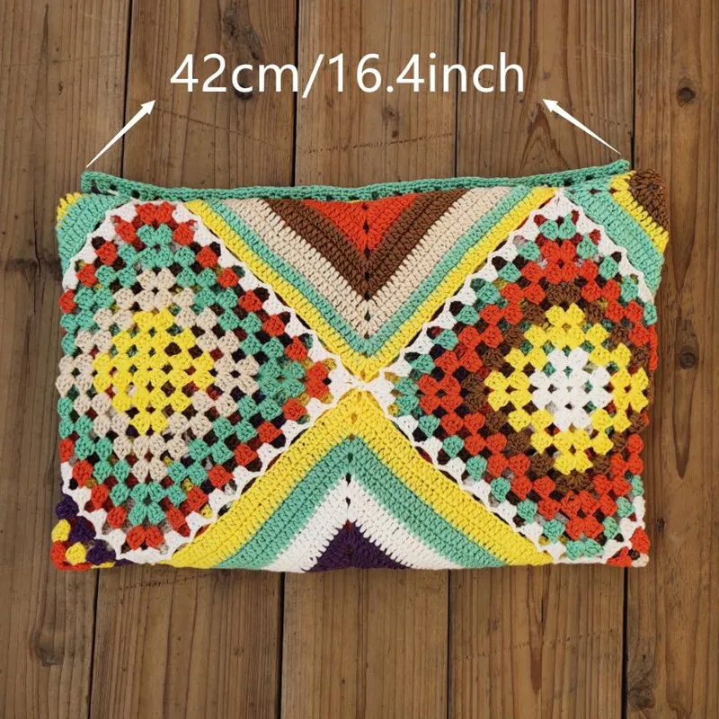 Handmade Crocheted Long Beach Dress in One Piece – Soleia-S-State of Style