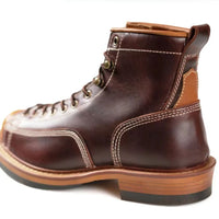 Handmade Leather Ankle Boots Lucas – Vintage British Style-Brown-5.0-State of Style