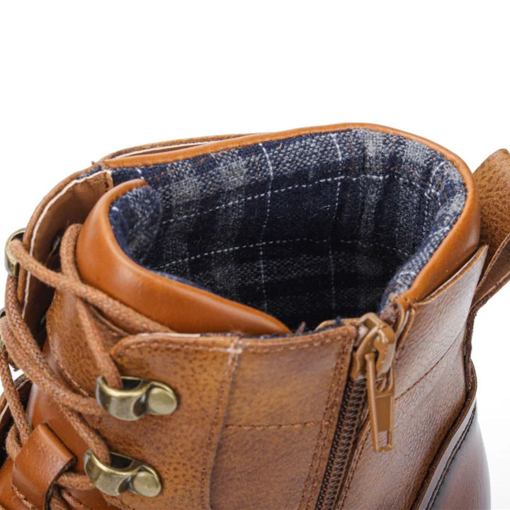 Handmade Leather Retro Boots Andreas – Classic Comfort & Style-6.5-State of Style