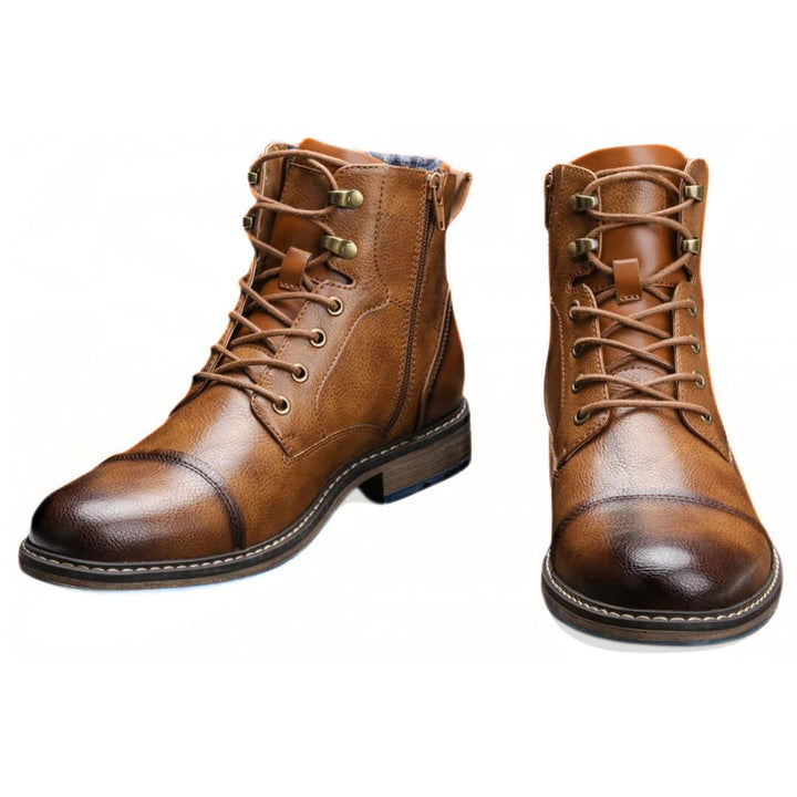 Handmade Leather Retro Boots Andreas – Classic Comfort & Style-6.5-State of Style