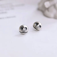 Handmade Pumpkin Prince Skull Earrings - Mara-State of Style