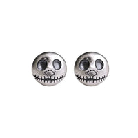 Handmade Pumpkin Prince Skull Earrings - Mara-State of Style