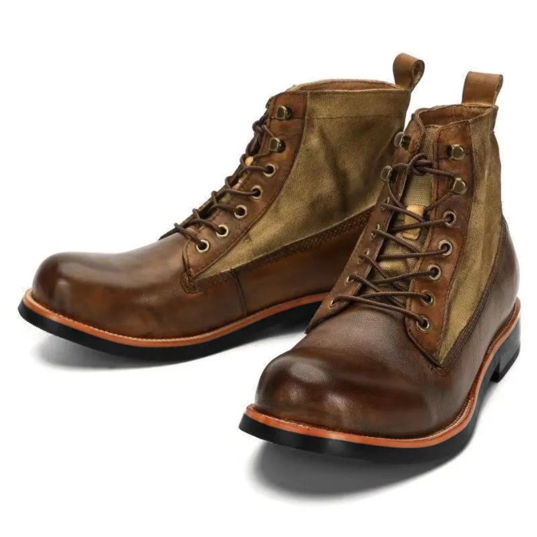 Handmade Retro Ankle Boots Bernard – Vintage Slip-On Comfort-5.0-State of Style