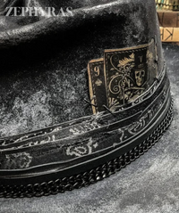 Handmade Skull Hat - Raven-State of Style