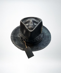 Handmade Skull Hat - Raven-State of Style