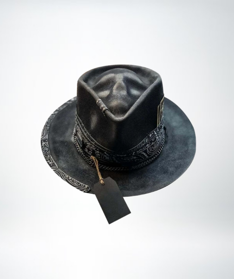 Handmade Skull Hat - Raven-State of Style