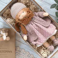 Handmade Waldorf Cuddle Doll - Poppi-F-State of Style