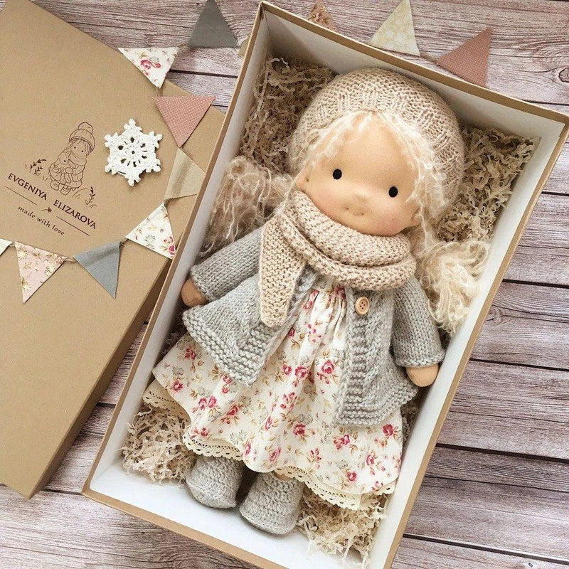 Handmade Waldorf Cuddle Doll - Poppi-I-State of Style