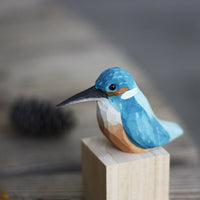 Handmade Wooden Birds - AuriBirds-Kingfisher-State of Style
