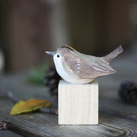 Handmade Wooden Birds - AuriBirds-Sparrow-State of Style