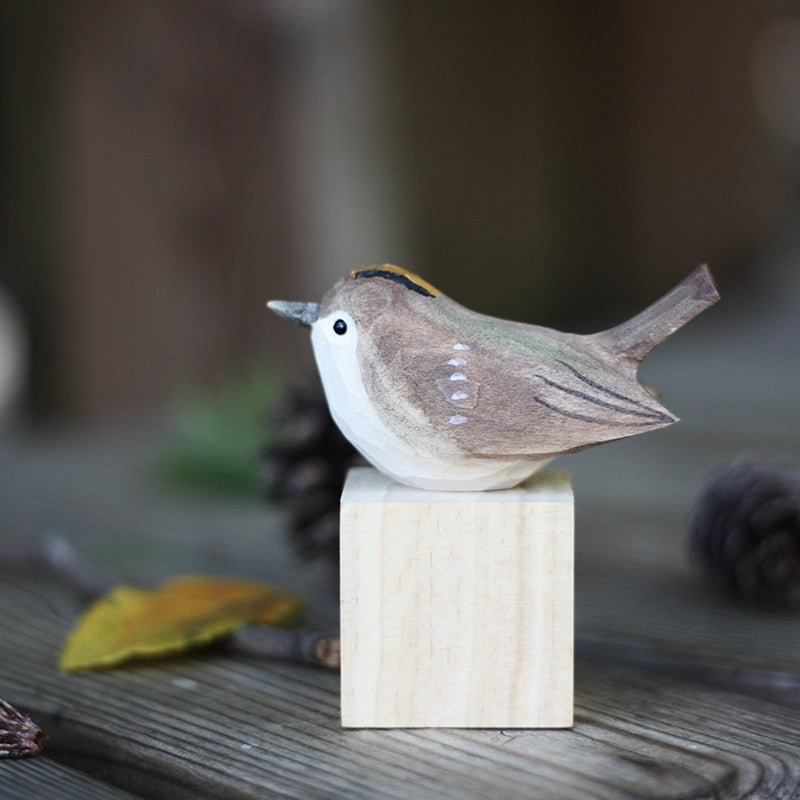Handmade Wooden Birds - AuriBirds-Sparrow-State of Style