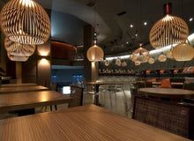 Handmade Wooden Pendant Lamp - RustikAura-Classic wood-23 cm-State of Style