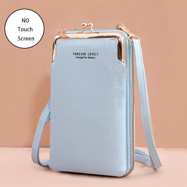 Handy Crossbody Phone Wallet – Sonia-Black-1-State of Style