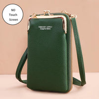 Handy Crossbody Phone Wallet – Sonia-Black-1-State of Style