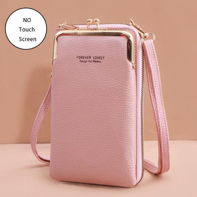 Handy Crossbody Phone Wallet – Sonia-Black-1-State of Style