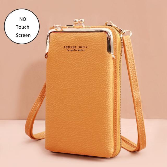 Handy Crossbody Phone Wallet – Sonia-Black-1-State of Style
