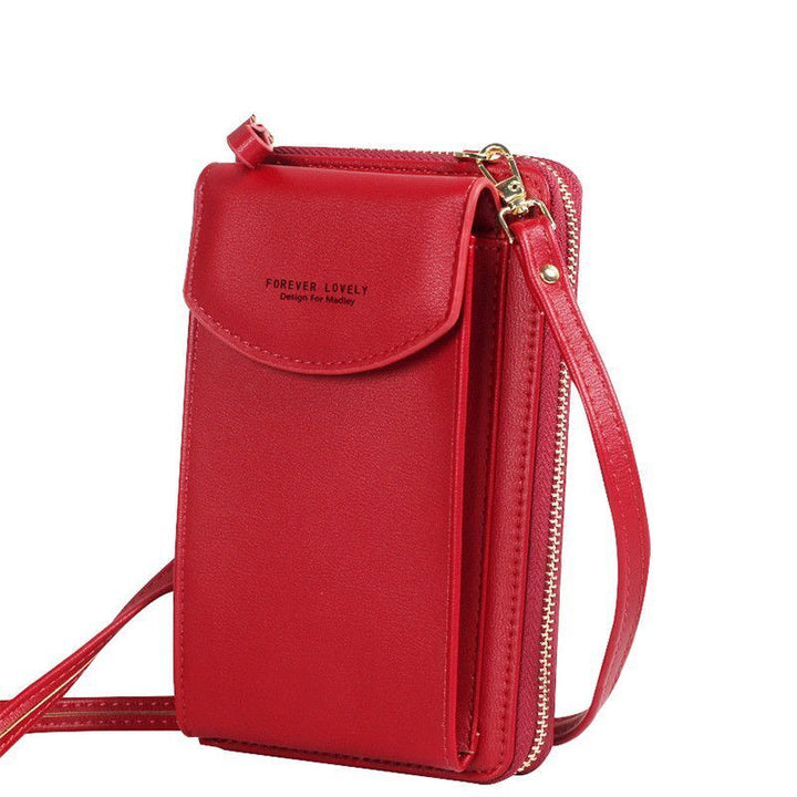 Handy Crossbody Phone Wallet – Sonia-Black-1-State of Style