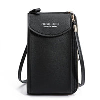 Handy Crossbody Phone Wallet – Sonia-Black-2-State of Style