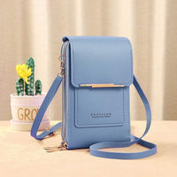 Handy Crossbody Phone Wallet – Sonia-Blue-1-State of Style