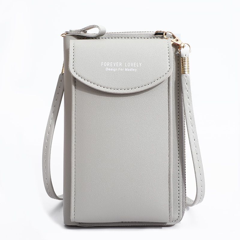 Handy Crossbody Phone Wallet – Sonia-Grey-2-State of Style