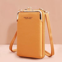 Handy Crossbody Phone Wallet – Sonia-Yellow-3-State of Style