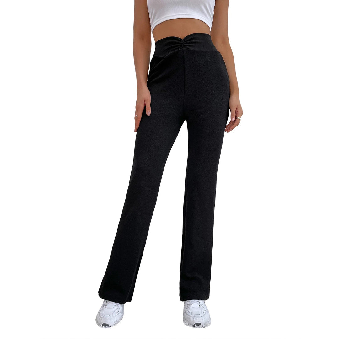 HanekkesPantalon | Stylish Tailored Trousers for Women-Black-S-State of Style