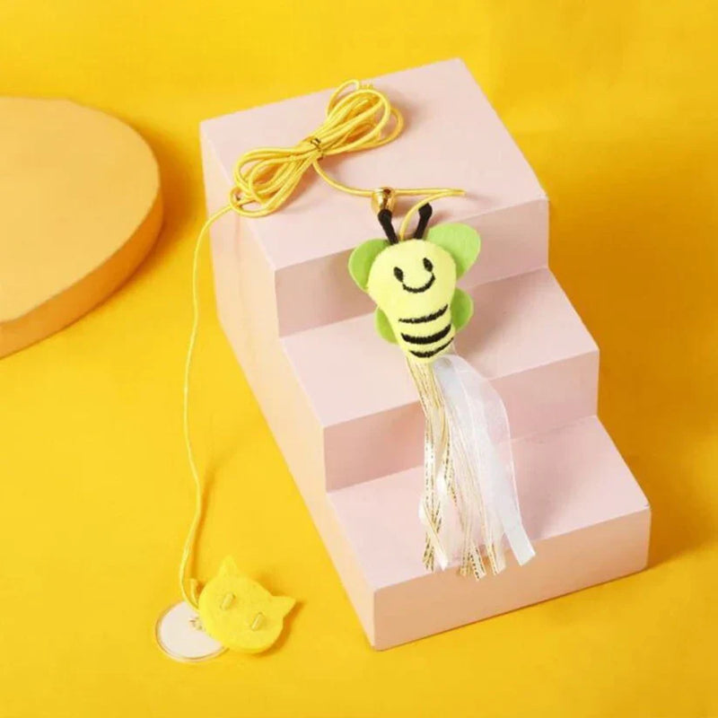 Hanging Cat Toy - PlayfulPounce-Bee-State of Style