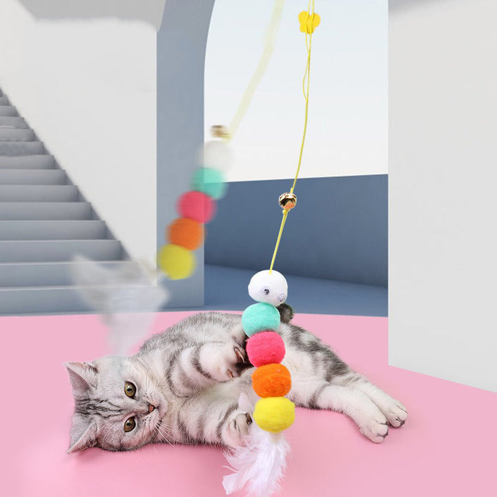 Hanging Cat Toy - PlayfulPounce-Caterpillar-State of Style