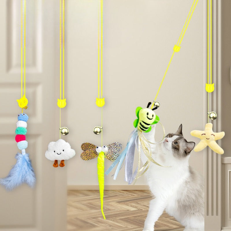 Hanging Cat Toy - PlayfulPounce-Caterpillar-State of Style