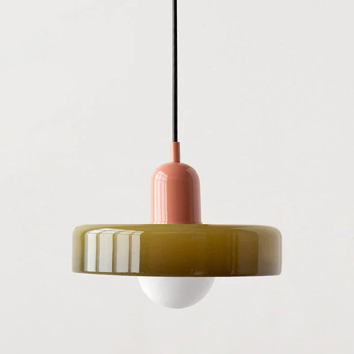 Hanging Ceiling Lamp - NordicLuxe-Army Green-Pink-25 x 18 cm-State of Style