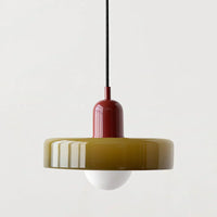 Hanging Ceiling Lamp - NordicLuxe-Army Green-Red-25 x 18 cm-State of Style
