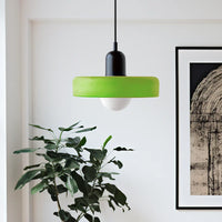 Hanging Ceiling Lamp - NordicLuxe-Green-Black-25 x 18 cm-State of Style