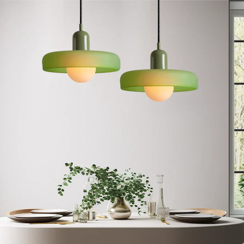 Hanging Ceiling Lamp - NordicLuxe-Green-Green-25 x 18 cm-State of Style