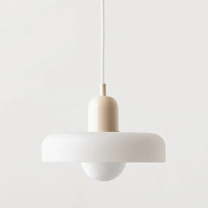 Hanging Ceiling Lamp - NordicLuxe-White-Beige-25 x 18 cm-State of Style