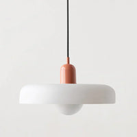 Hanging Ceiling Lamp - NordicLuxe-White-Red-25 x 18 cm-State of Style