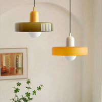 Hanging Ceiling Lamp - NordicLuxe-White-Red-25 x 18 cm-State of Style