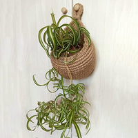 Hanging Cotton Yarn Wall Baskets – Nara-S: 18X17cm-State of Style