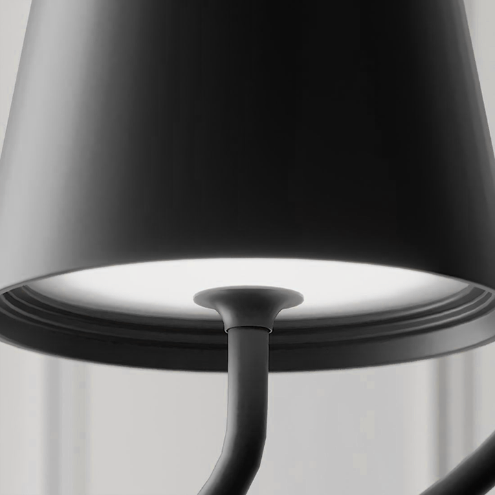 Hanging Lamp - AuraGlow-Black-State of Style