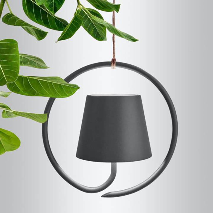 Hanging Lamp - AuraGlow-Black-State of Style