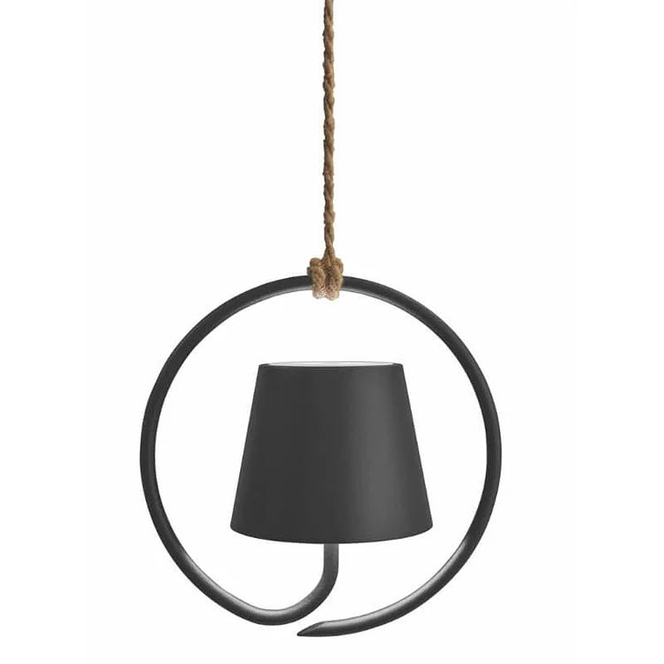 Hanging Lamp - AuraGlow-Black-State of Style