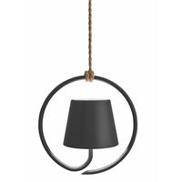 Hanging Lamp - AuraGlow-Black-State of Style