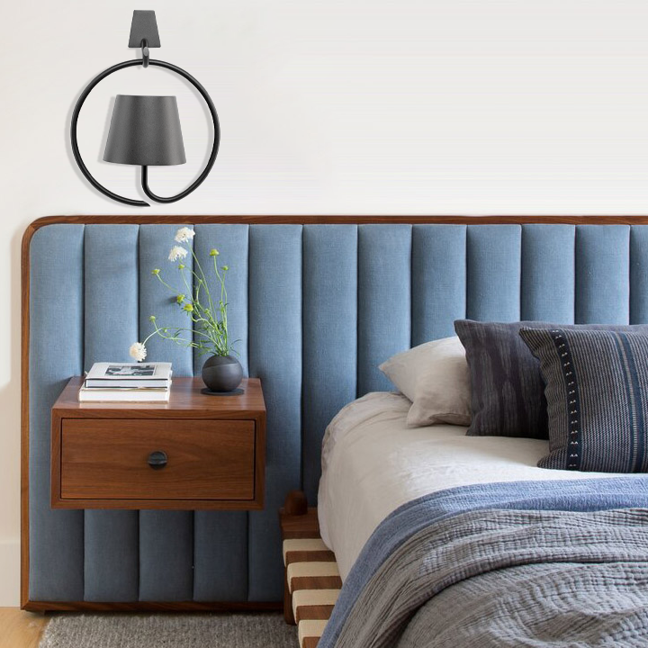Hanging Lamp - AuraGlow-Black-State of Style