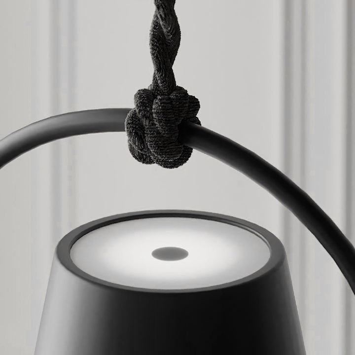 Hanging Lamp - AuraGlow-Black-State of Style